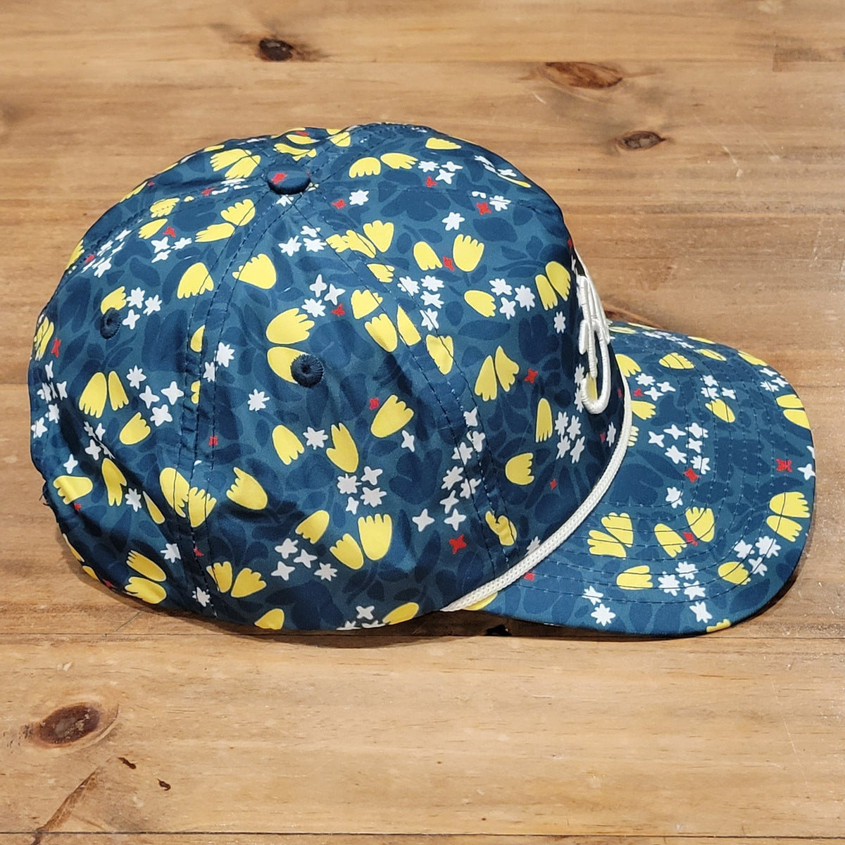 Bad Birdie Hat Cap Snapback AOP Allover Rope Spell Out Golf One Size