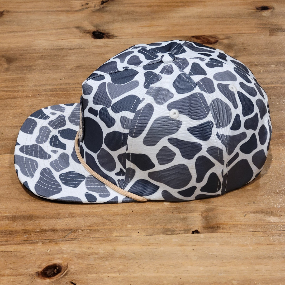 Southern String Hat Co Snapback Camo Camouflage Hunting Deer Patch Rope One Size
