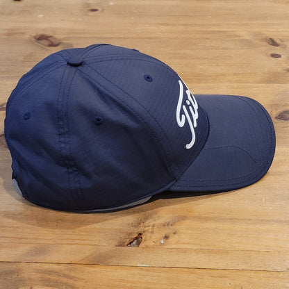 Titleist Golf Hat Strap Back Magnetic Bill Visor Blue White One Size