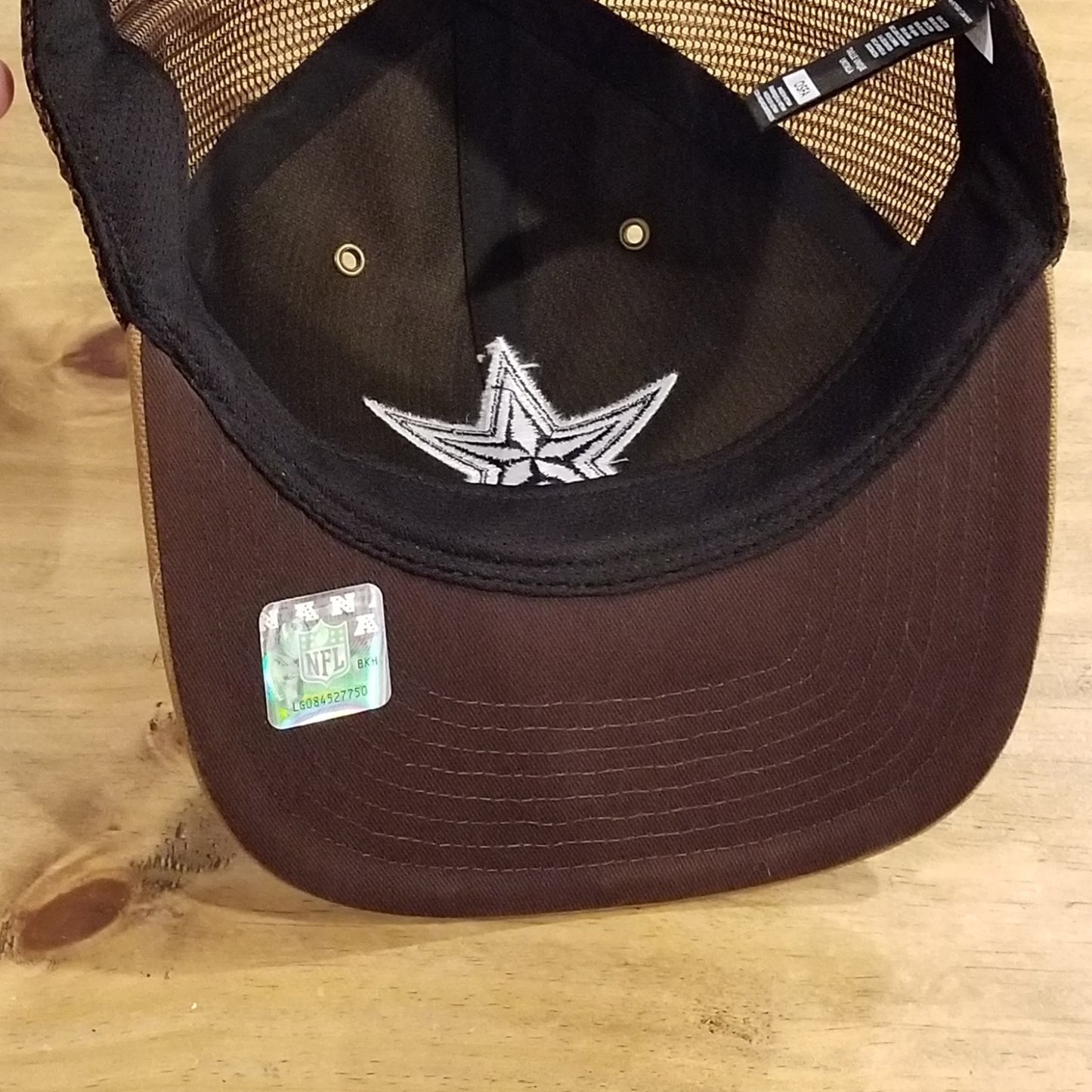 Dallas Cowboys Carhartt Hat Snapback 47 Brand Trucker Brown Canvas NFL One Size