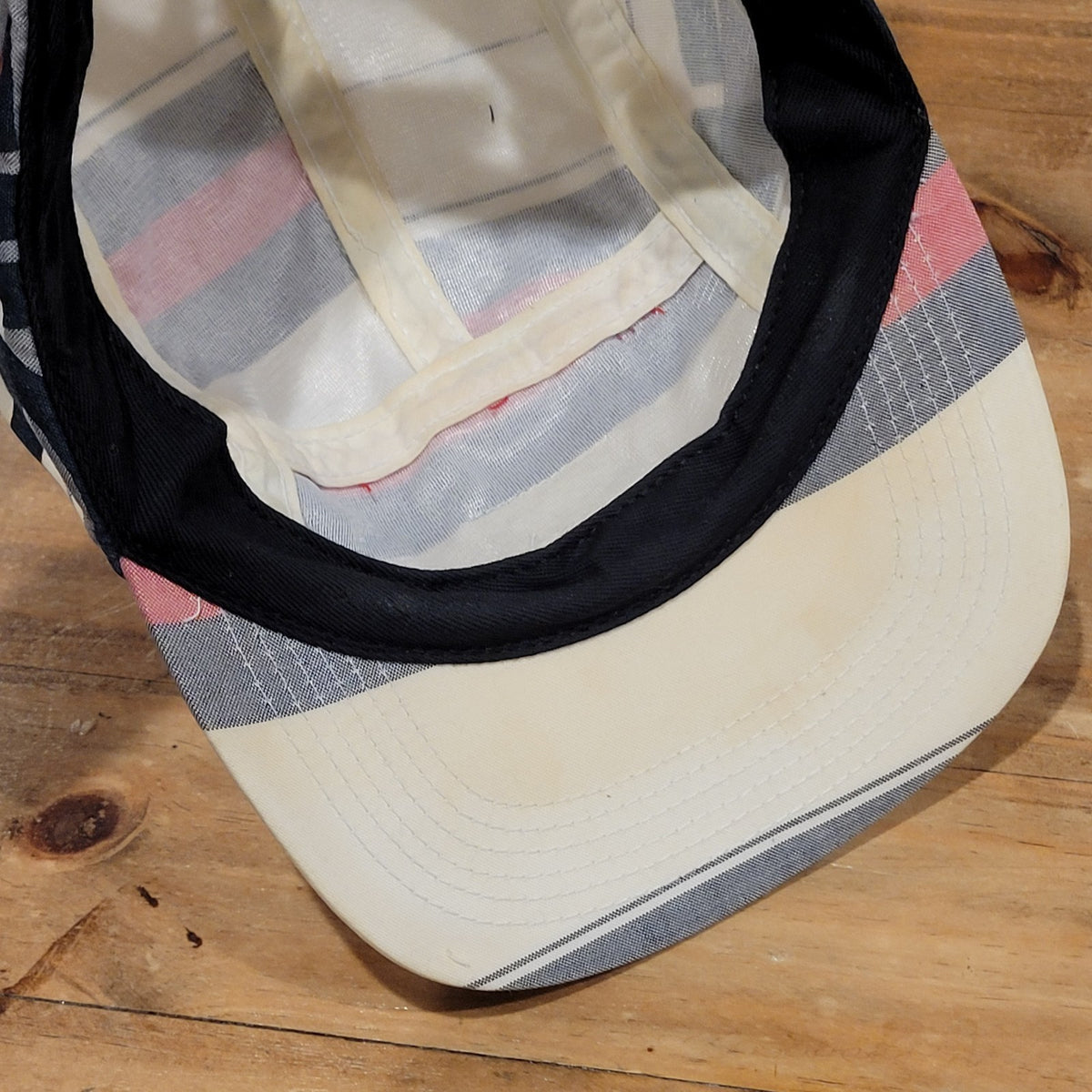 10 Deep 5 Panel Hat Cap Strap Back Adjustable Spell Out Patch One Size