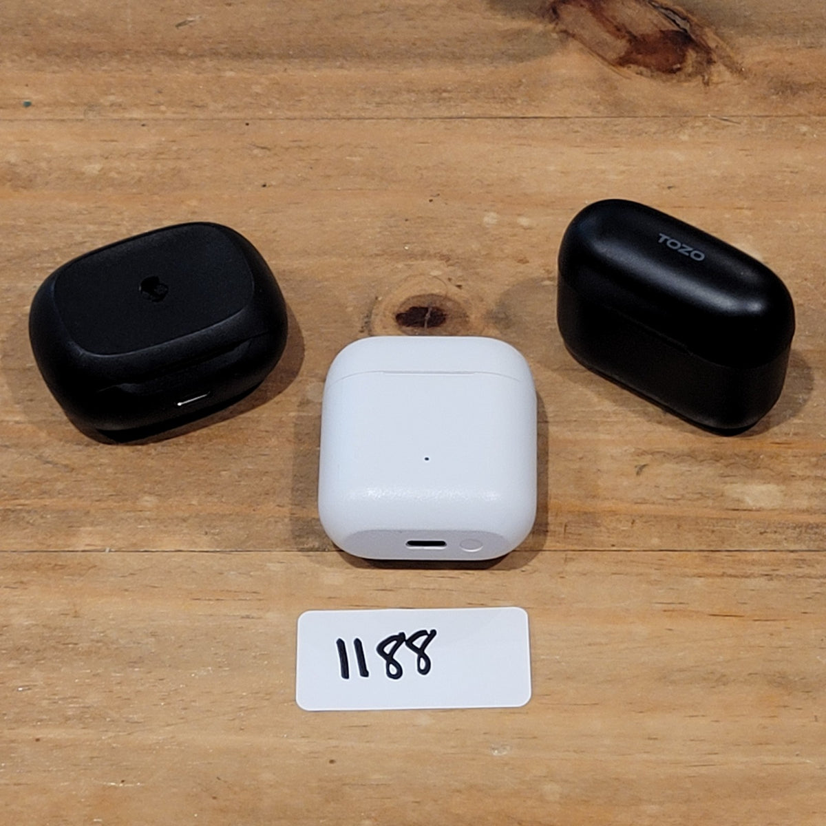 Lot Of 3 Earbuds Bluetooth Wireless Skullcandy Smokin Bud Tozo T20 Onn