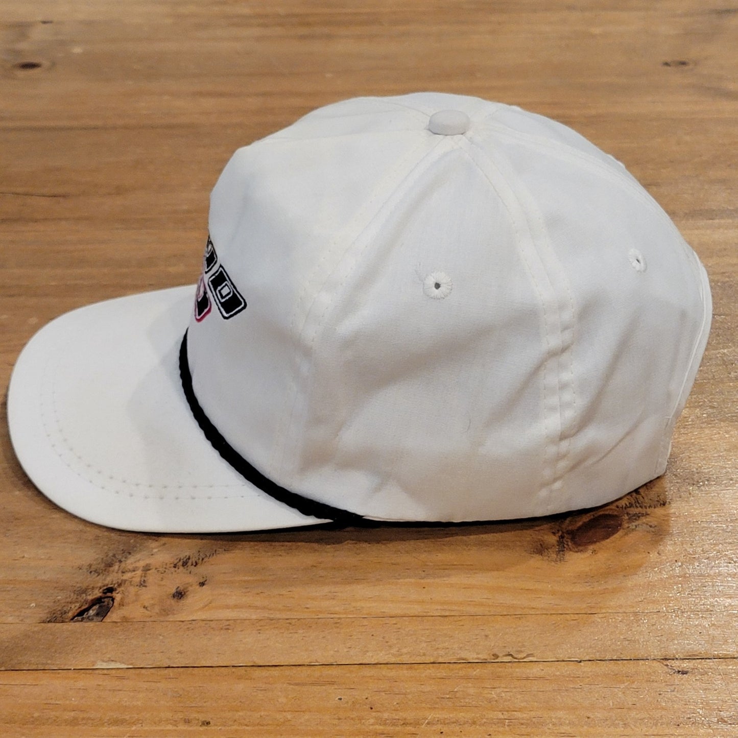Vintage Beechcraft 1900 D Hat Rope Strap Back 90s K-Products Air Plane Fly