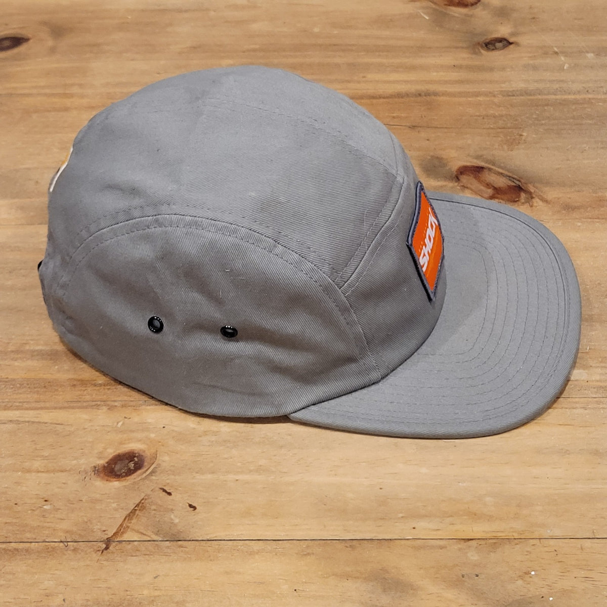 San Francisco Shock 5 Panel Hat Strap Back Fanatics Gray Tracer Overwatch League