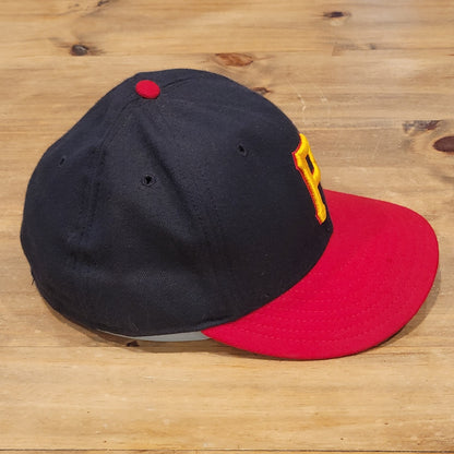 Vintage Pittsburgh Pirates Hat New Era Size 7 1/2 5950 Fitted Wool Authentic USA