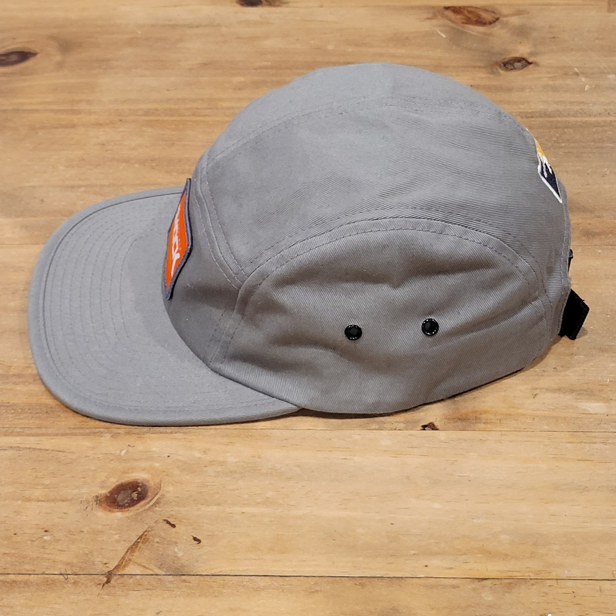 San Francisco Shock 5 Panel Hat Strap Back Fanatics Gray Tracer Overwatch League