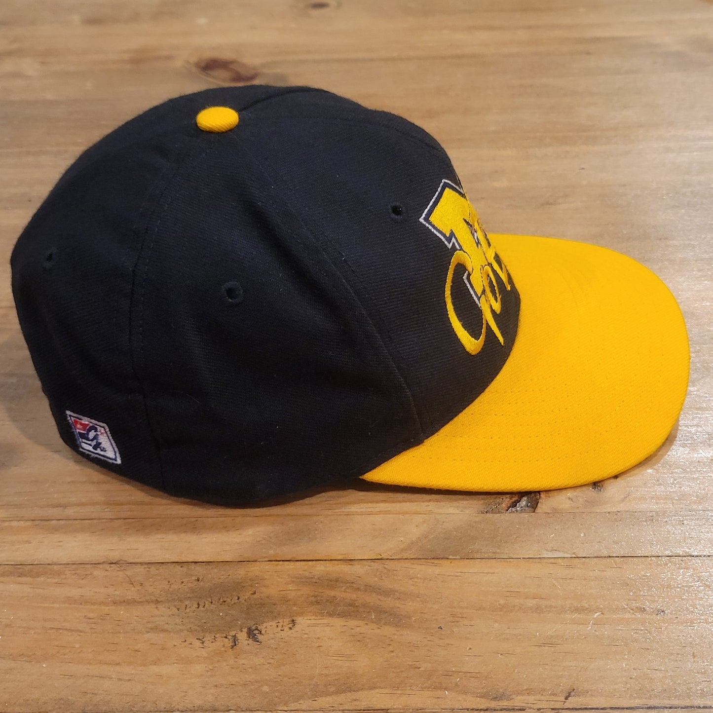 Vintage Michigan Wolverines Hat Snapback The Game Go Blue Wool Blend College 90s