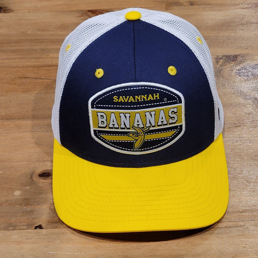 Savannah Bananas Hat Snapback Trucker Patch Baseball One Size Zephyr