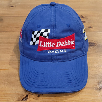 Little Debbie Racing Hat Strap Back Blue One Size Ken Schrader The Game NASCAR