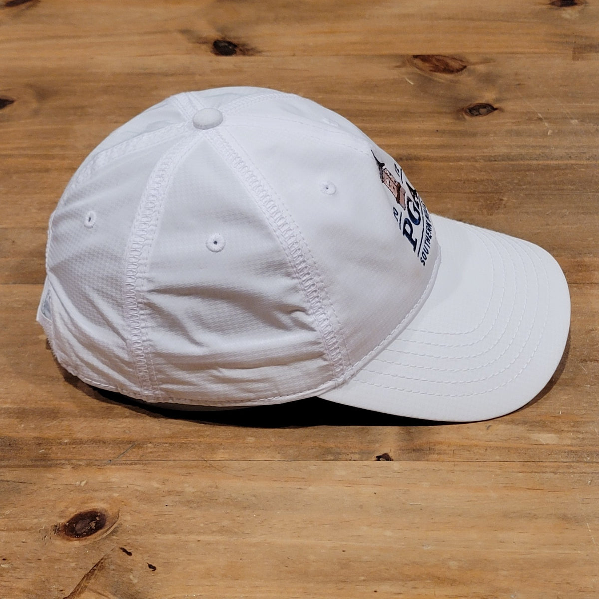 Southern Hill PGA Championship 2022 Strap Back Hat Cap White Ahead Tulsa Course