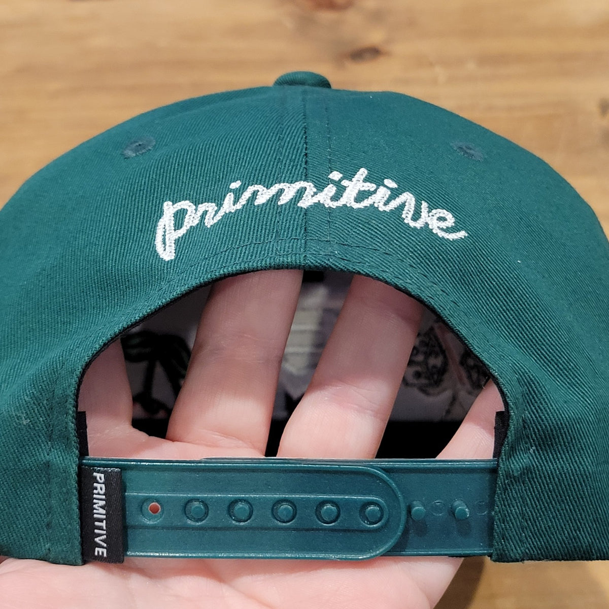 Primitive Skateboards Hat Snapback Green Casino Cards Dice Cherries Logo Skater