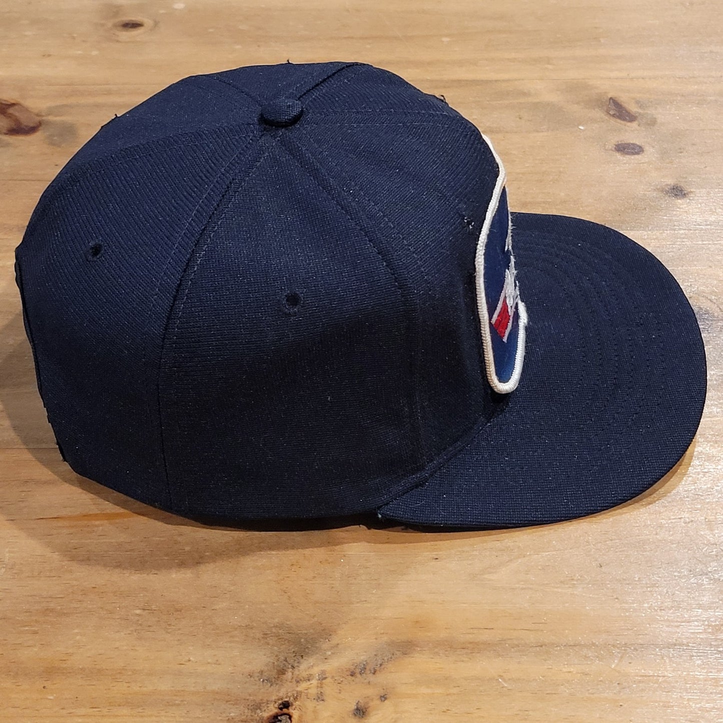 Vintage Top Gun Hat Snapback Blue Patch Movie Fighter Jets Air Force