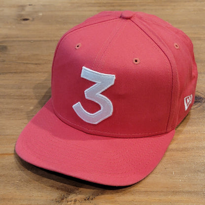 Chance The Rapper Hat New Era Snapback 3 Logo Pink Coloring Book One Sze