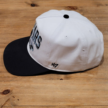 Jacksonville Jaguars Hat Cap Snapback 47 Brand Hitch White Football NFL