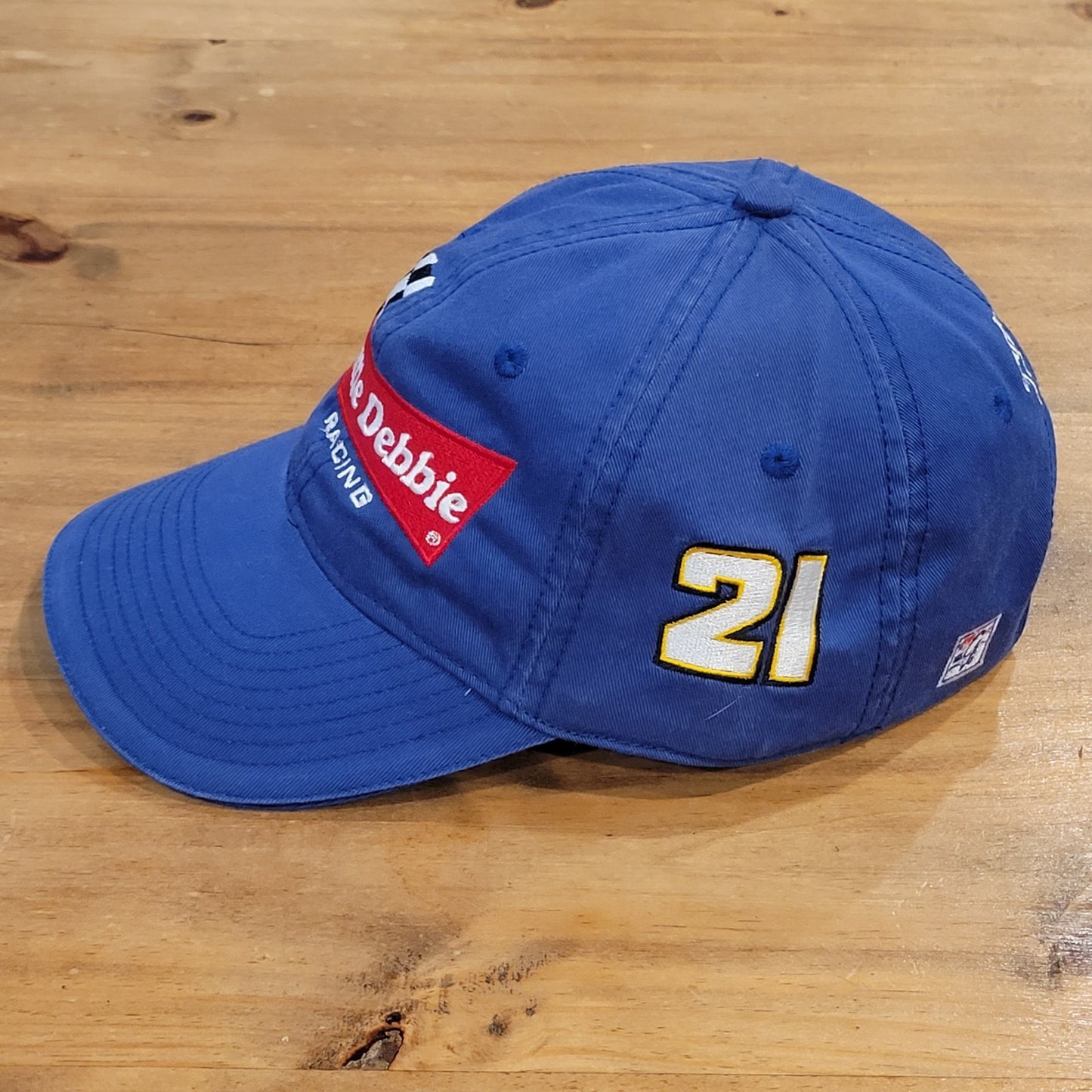 Little Debbie Racing Hat Strap Back Blue One Size Ken Schrader The Game NASCAR