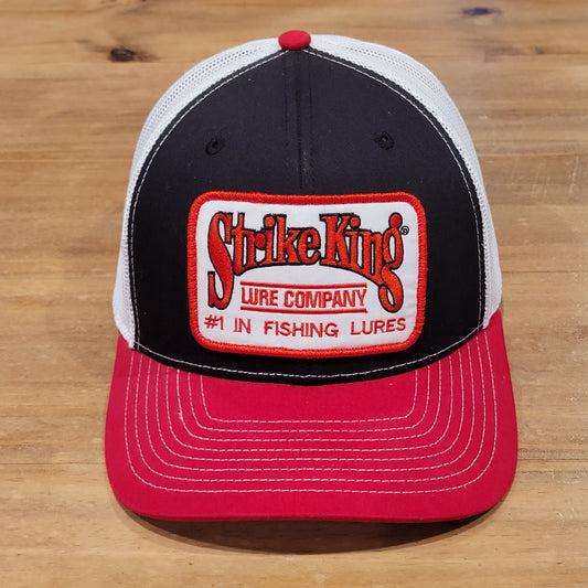 Strike King Fishing Lure Hat Snapback Richardson 112 Trucker Patch Fish