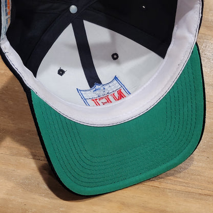 Vintage NFL Shield Logo Snapback Hat Ref Ump Crest Sports Specialties Wool 90s