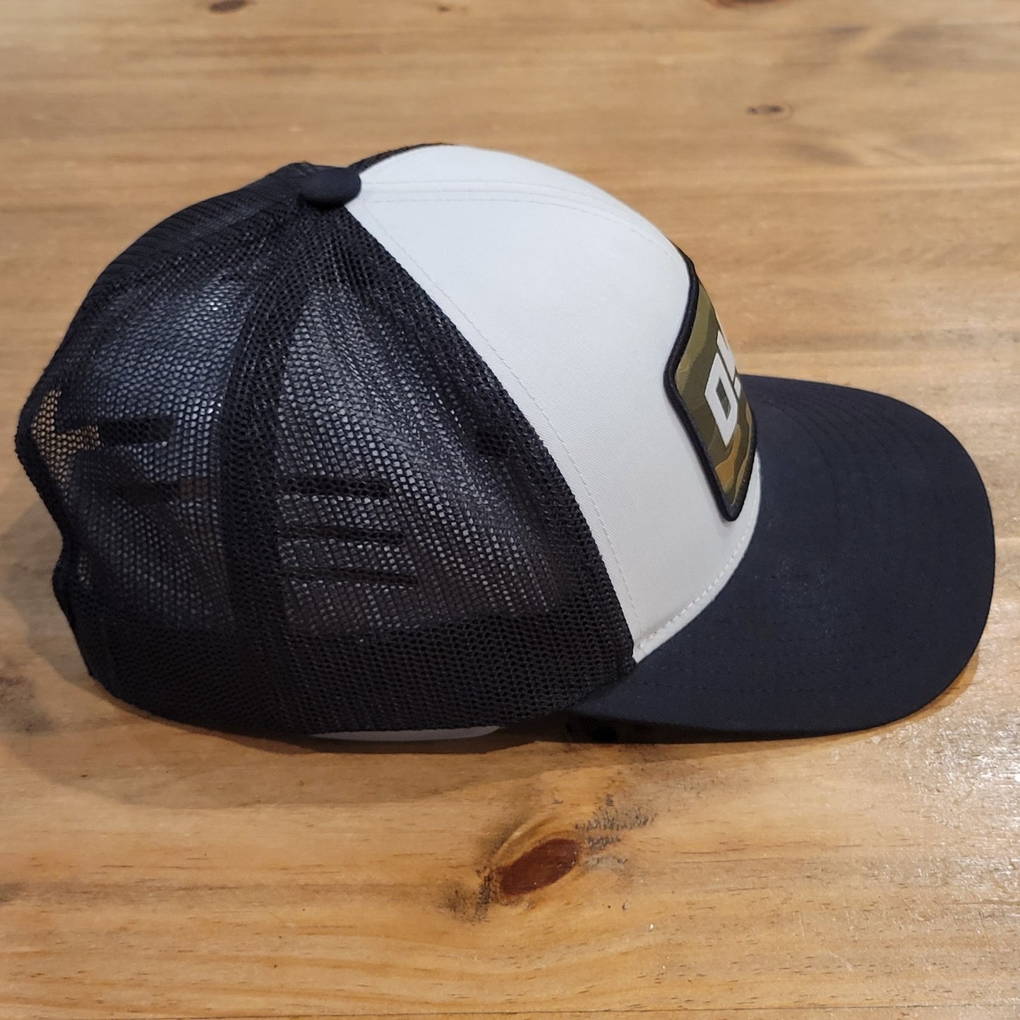Okie Brand Hat Cap Snapback Camo Patch Oklahoma State Trucker Mesh Back