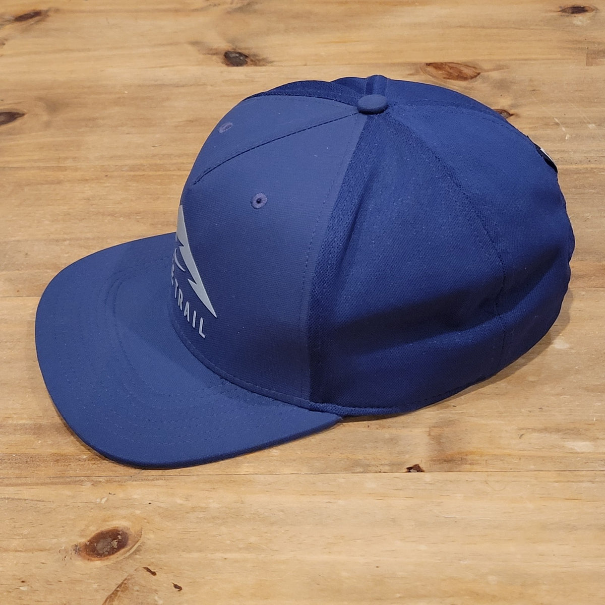 Nike Trail Hat Strap Back Blue Hiking Outdoor One Size Swoosh Adjustable