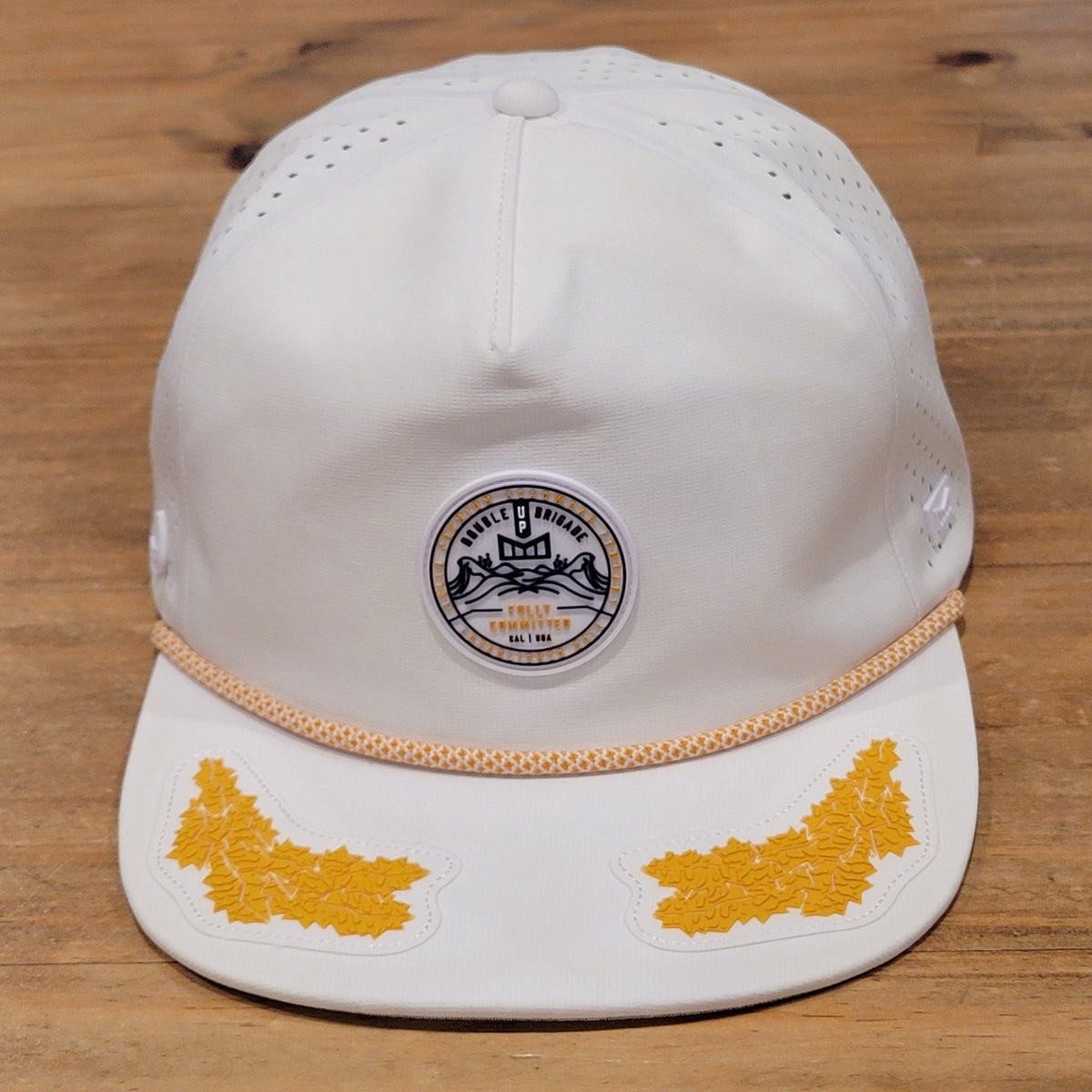 Melin Coronado Captain Collection Hat Snapback White Rope Double Up Brigade XL