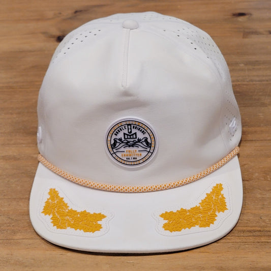 Melin Coronado Captain Collection Hat Snapback White Rope Double Up Brigade XL