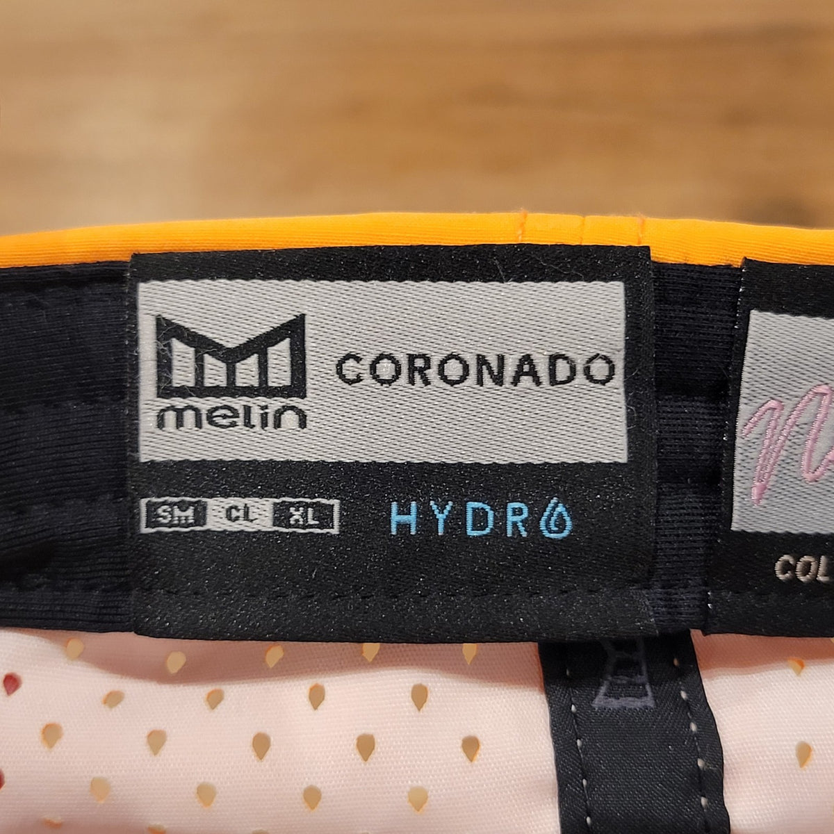 Melin Coronado Hydro Neon Collection Hat Snapback Orange Rope  Adjustable CL Fit
