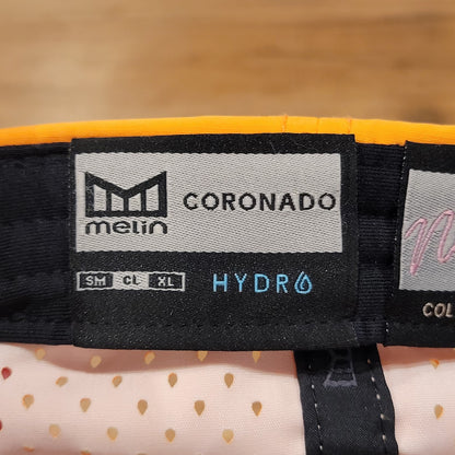 Melin Coronado Hydro Neon Collection Hat Snapback Orange Rope  Adjustable CL Fit
