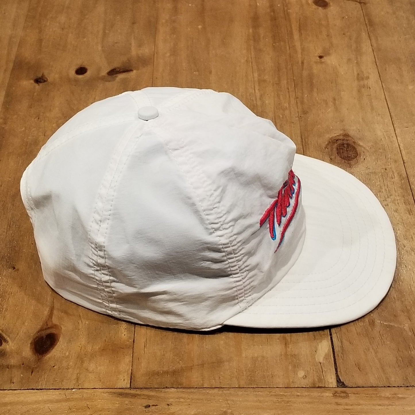 Vintage Days Of Thunder Hat Cap Snapback White NASCAR Movie Racing Tom Cruise