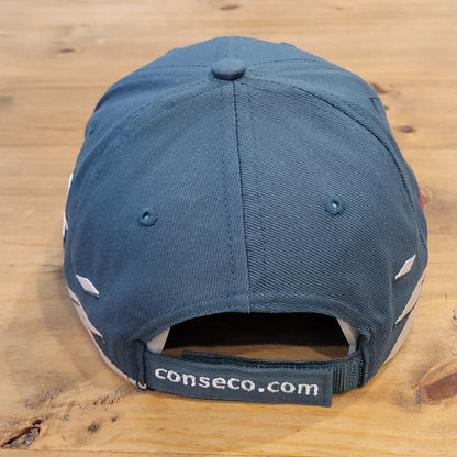 AJ Foyt Racing Conseco Hat Strap Back Green One Size Indy Car Race