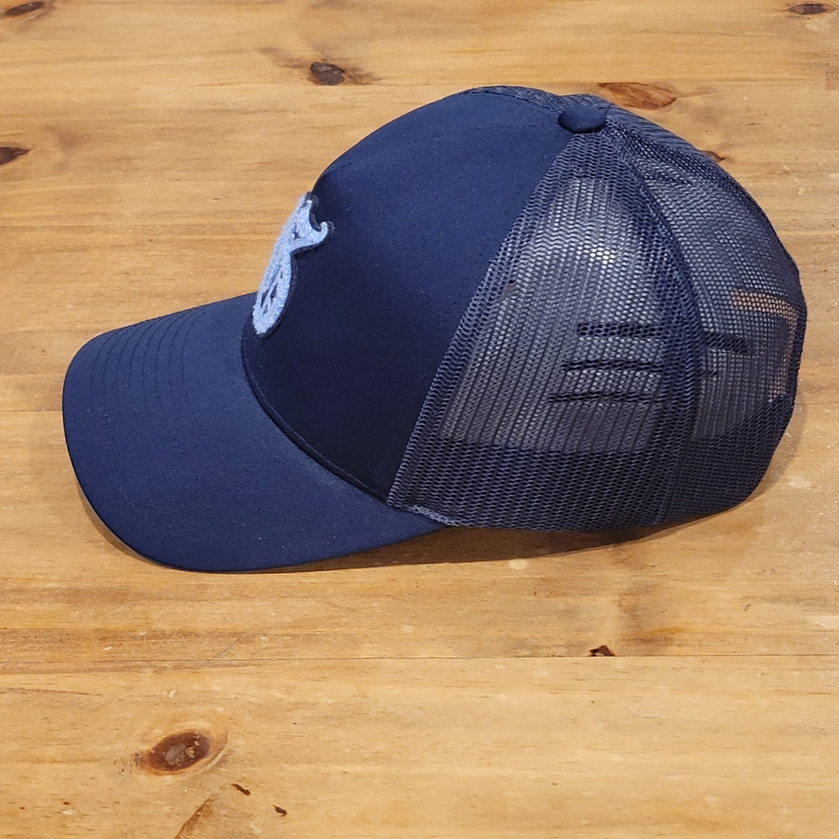 Greyson Snapback Hat Cap Mesh Back Trucker G Old English Logo Patch One Size