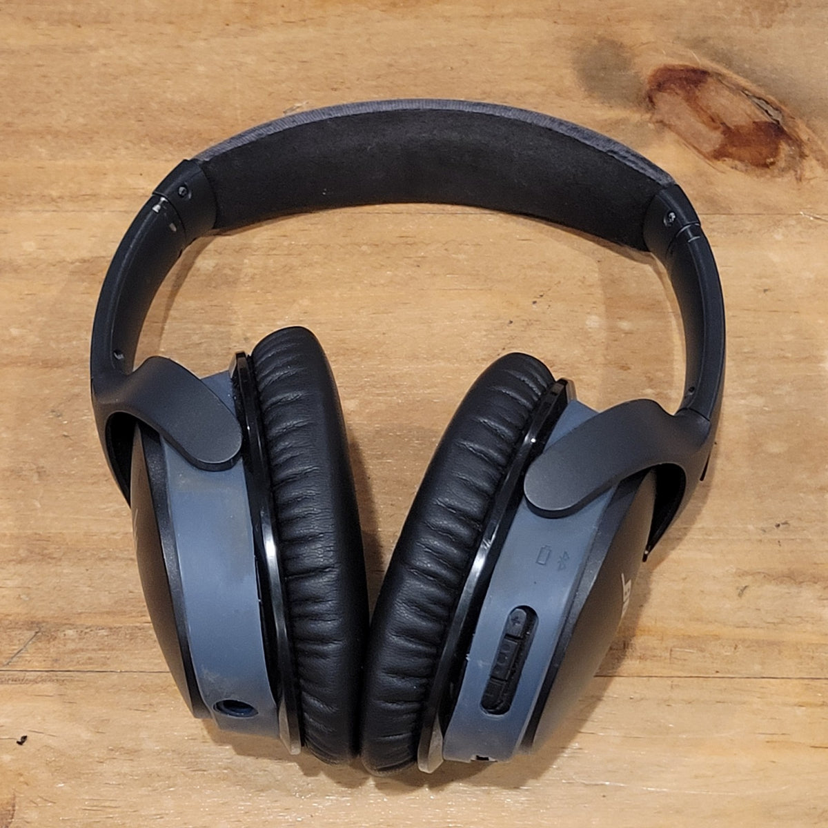 Bose SoundLink Around Ear Wireless Headphones II AE2 Black Blue - Tested Working