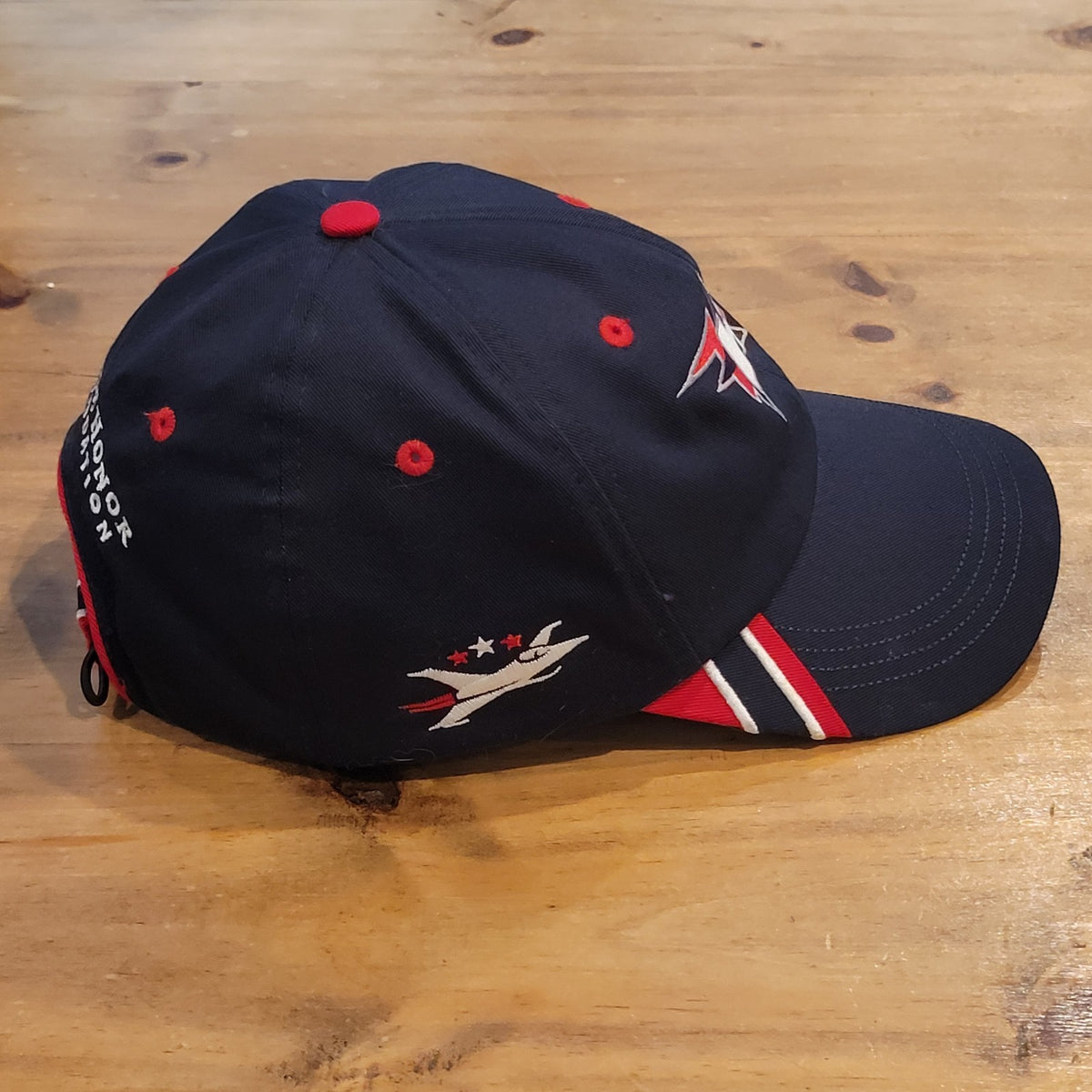 Folds Of Honor Hat Ahead Golf Strap Back Red White Blue FH Logo One Size