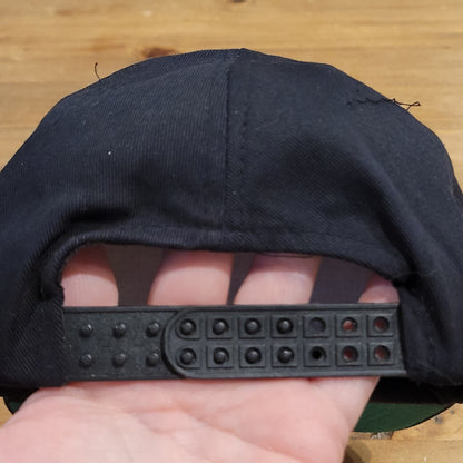 Vintage Little League Baseball Hat Cap Snapback Patch One Size 90s Black