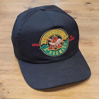 Vintage Anheuser Busch Beer Hat Snapback 1995 25 Years Pledge Promise 90s USA