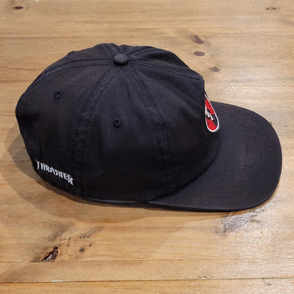 Thrasher Alien Logo Hat Snapback Black One Size Thrasher Magazine Skateboarding