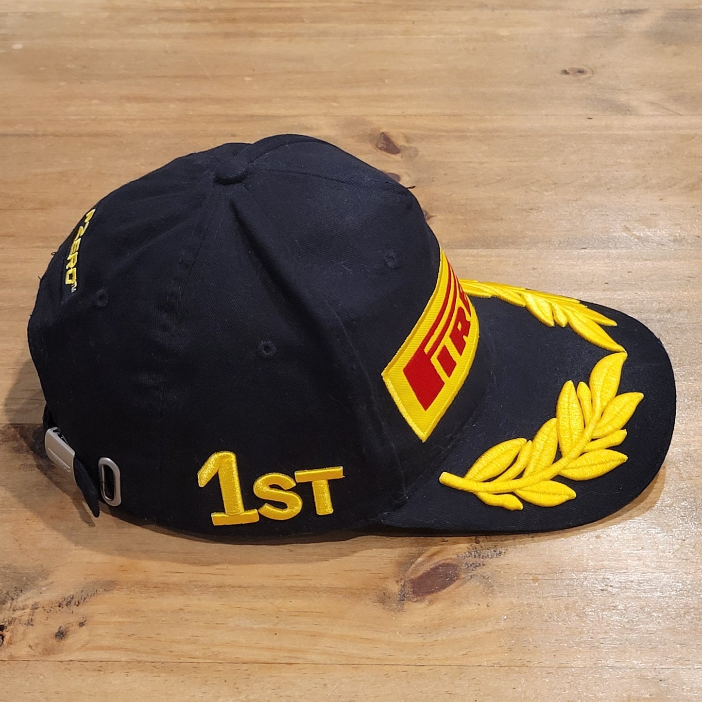 Pirelli Tires Racing Hat Strap Back 1st Pzero Leaf Scramble Eggs Car