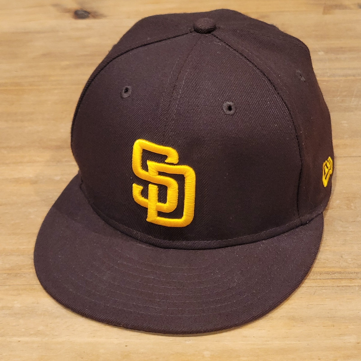 San Diego Padres Hat New era Size 7 1/4 Fitted 59Fifty Brown MLB On Field