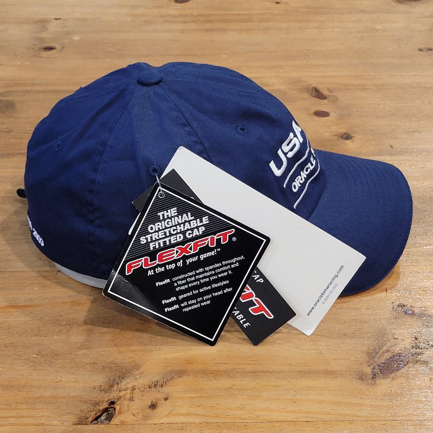 Oracle BMW Racing America's Cup USA-76 Hat One Size Flex Fit Yacht Boat 2003