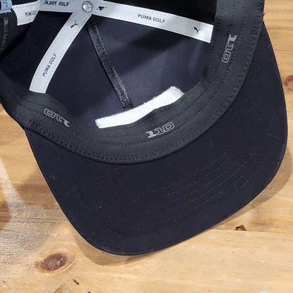Puma Golf Hat Snapback Birdie Train Golf Golfer Black Patch One Size