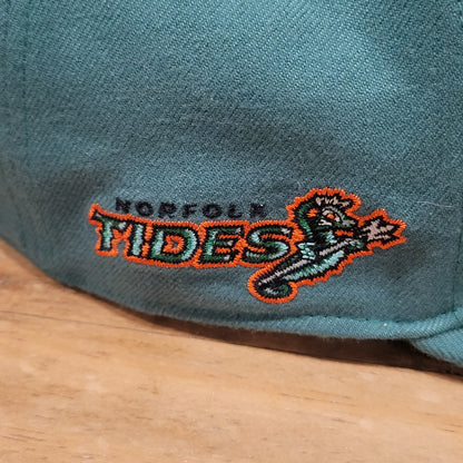 Norfolk Tides Hat Snapback MiLB Baseball Seahorse Logo Orioles 47 Brand  Wool