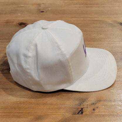 Vintage LA Gear Hat Snapback White One Size 90s Retro Shoe Adjustable