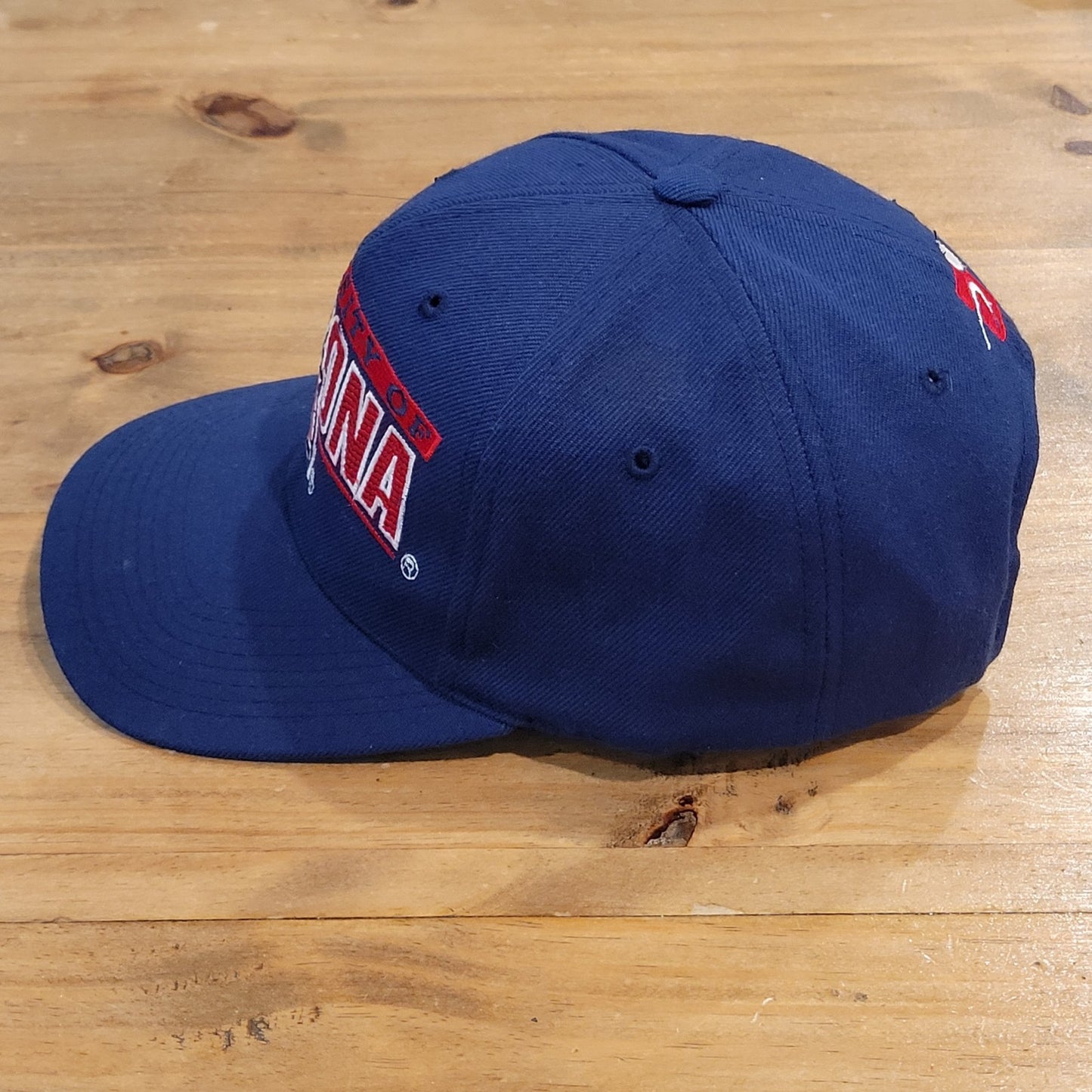 Vintage Arizona Wildcats Hat Sports Specialties Snapback Blue 90s Wool Blend