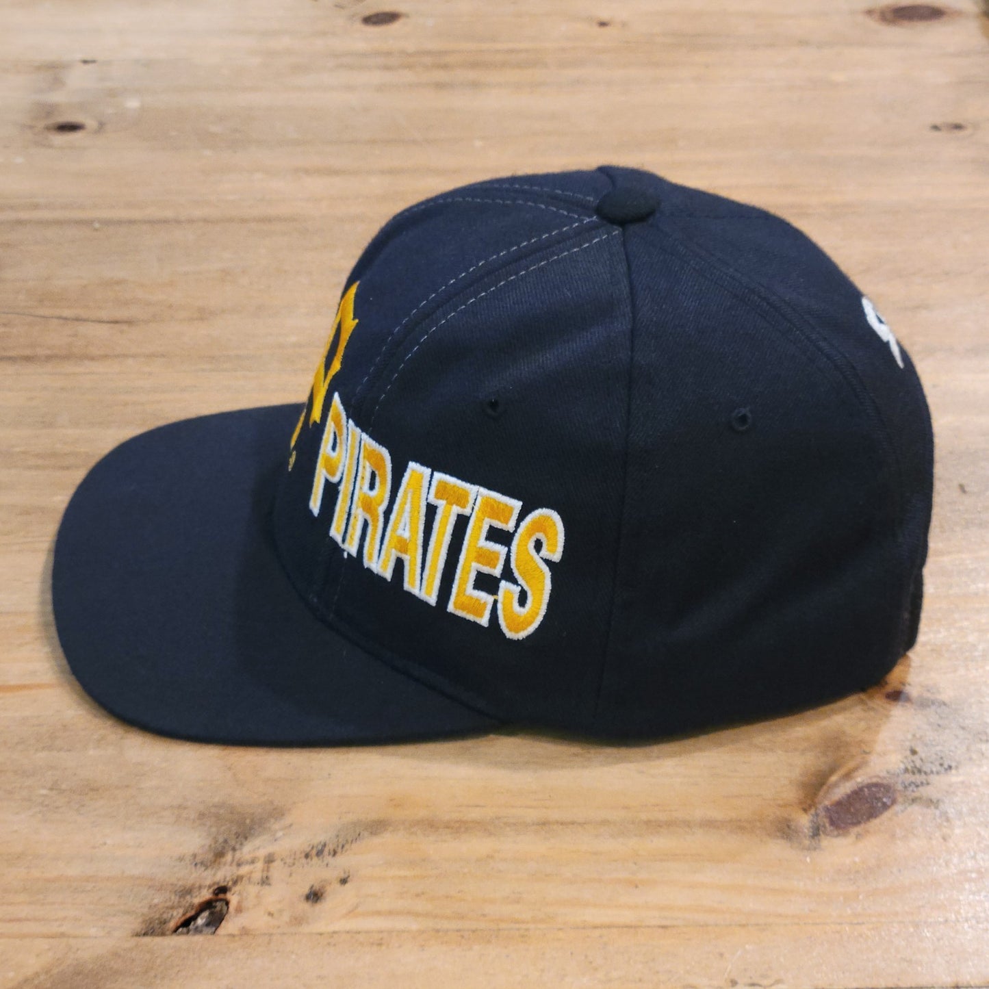 Vintage Pittsburgh Pirates Starter Hat Snapback Tri-Power Wrap Logo Wool MLB