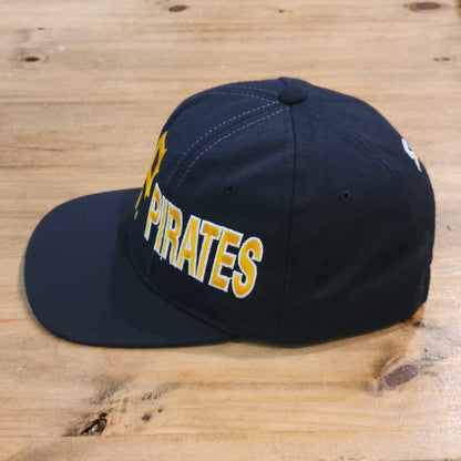 Vintage Pittsburgh Pirates Starter Hat Snapback Tri-Power Wrap Logo Wool MLB