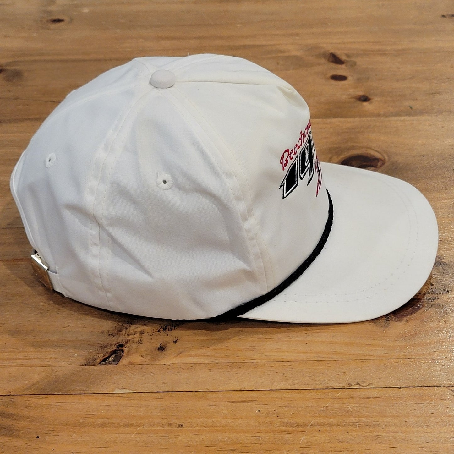 Vintage Beechcraft 1900 D Hat Rope Strap Back 90s K-Products Air Plane Fly
