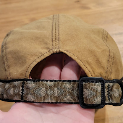 Trident Seafoods Kavu Hat Size M Adjustable Brown Canvas Sand Point Alaska
