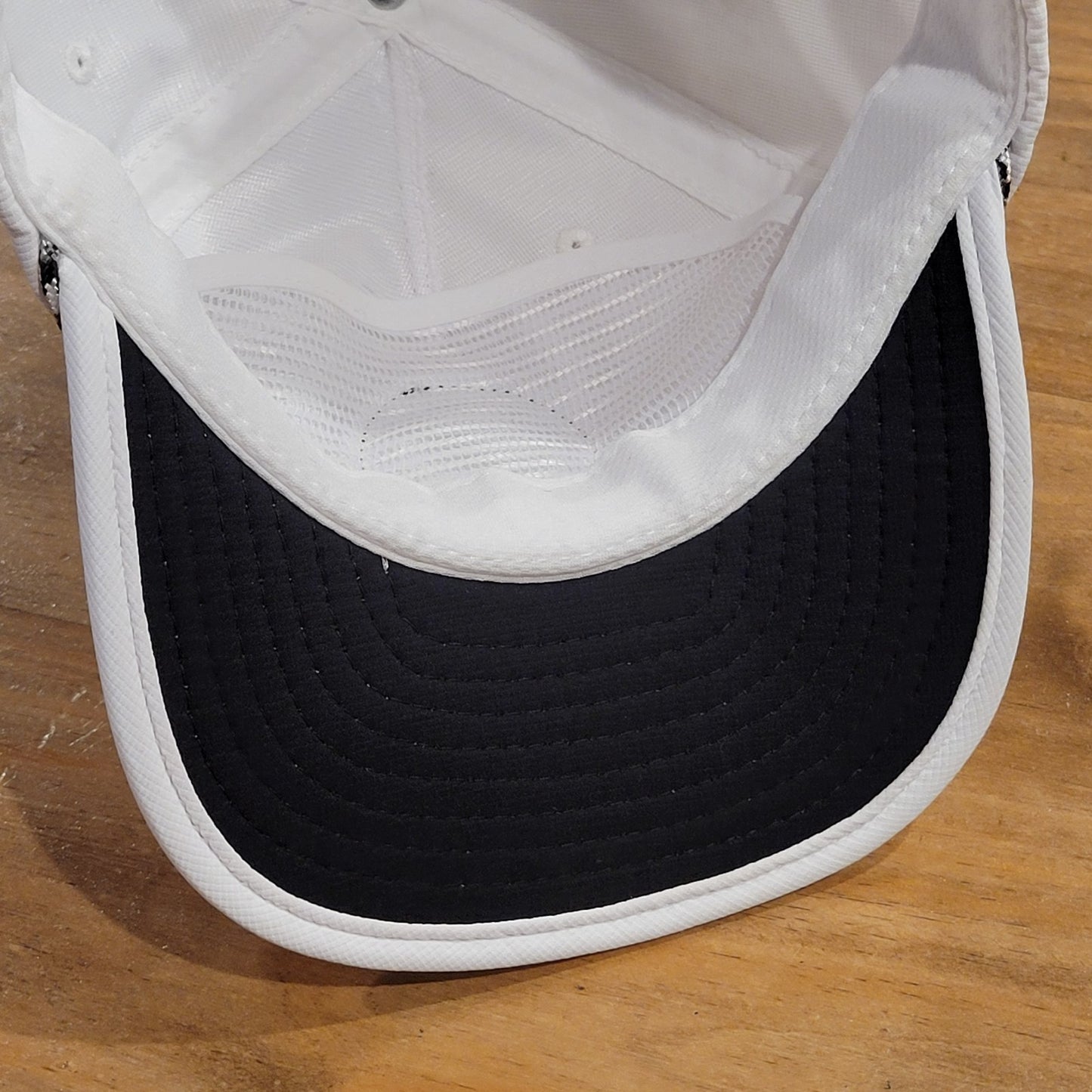 Yelling For Golf Co Hat Snapback White Rope Round Circle Patch YF Golfer