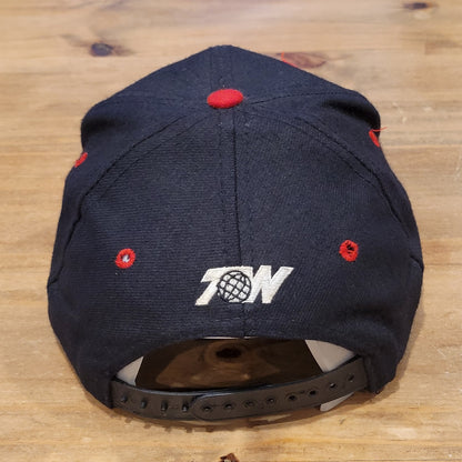 Vintage Ohio State Buckeyes Hat Top of World Spell Out Arch 90s Wool Blend Black