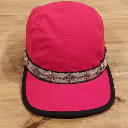 Kavu Hat Red Size S Adjustable Lightweight Outdoor Hiking Polyester Panel
