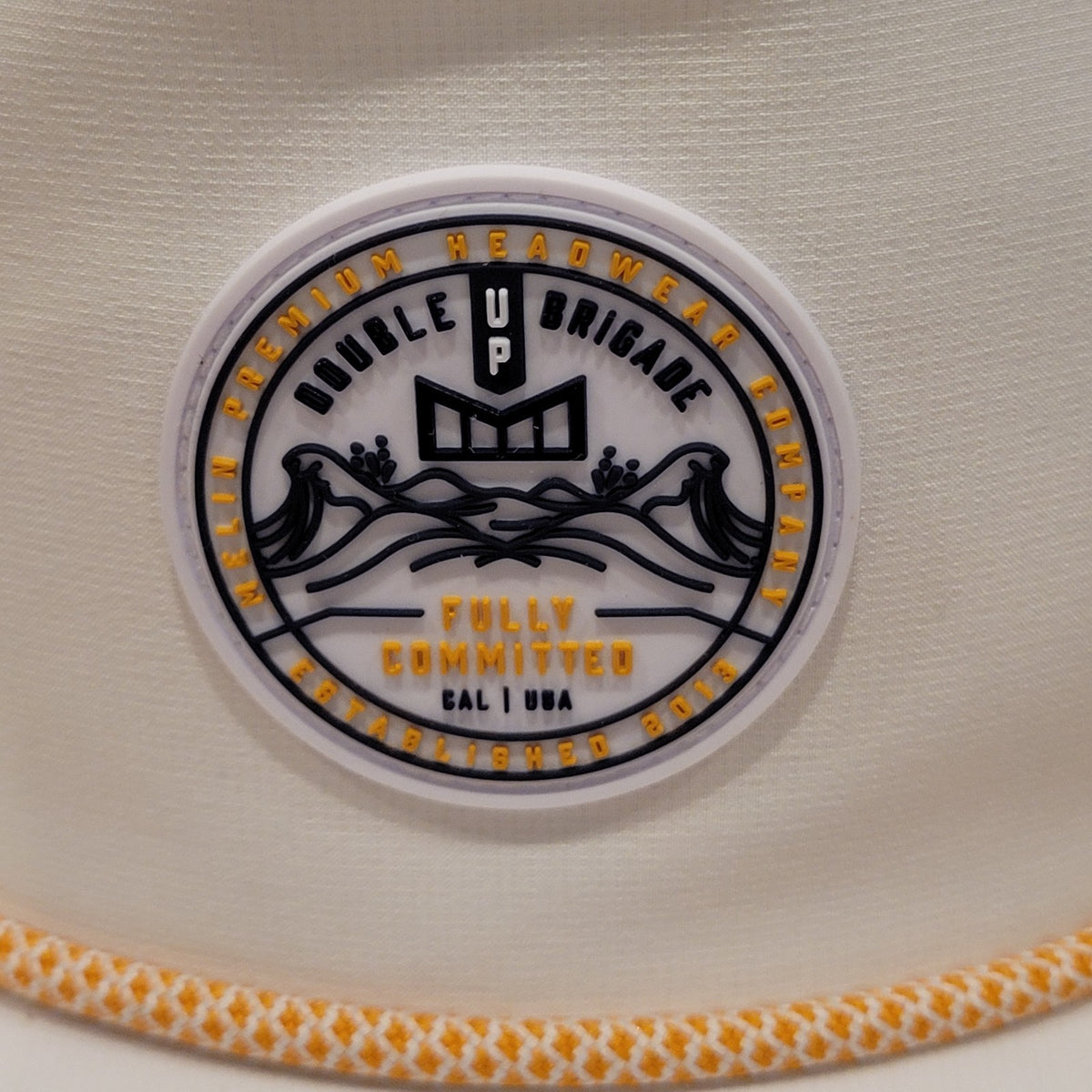 Melin Coronado Captain Collection Hat Snapback White Rope Double Up Brigade XL